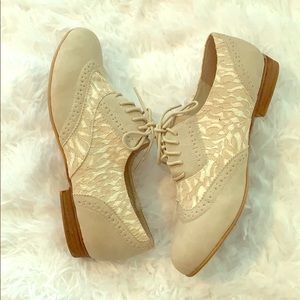 Cream Shoes